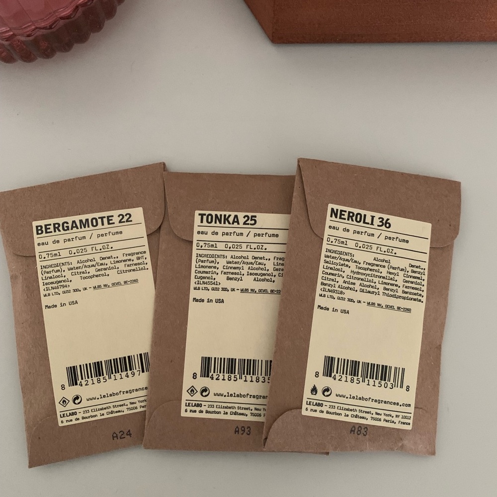 Le Labo Sample set